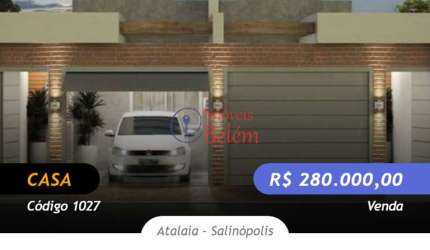 Imóveis Belém vende casa no bairro do Atalaia