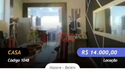 Imoveis Belém Aluga CASA em Boaventura da Silva