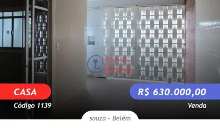 Imóveis Belém vende casa na Major Eliezer