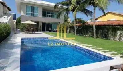 CASA LUXUOSA - 6 SUÍTES - PORTEIRA FECHADA - GUARAJUBA