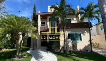 CASA LUXUOSA - 5 QUARTOS SENDO 4 SUÍTES - PORTEIRA FECHADA - ALPHAVILLE LITORAL NORTE 1