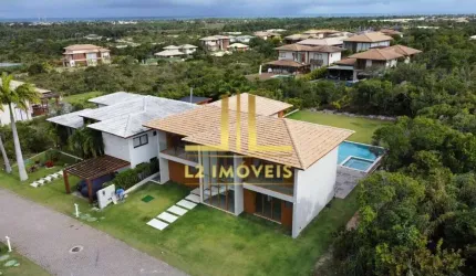 CASA LUXUOSA - 6 SUÍTES - PORTEIRA FECHADA -  PRAIA DO FORTE