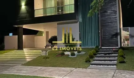 CASA ALTO PADRÃO EM CONDOMÍNIO - 5 SUÍTES - ALPHAVILLE LITORAL NORTE I