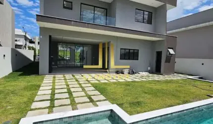 CASA LUXUOSA -  4 SUÍTES - ALPHAVILLE LITORAL NORTE 1