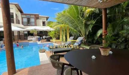 CASA DE LUXO EM CONDOMÍNIO - 5 SUÍTES - COSTA DO SAUÍPE