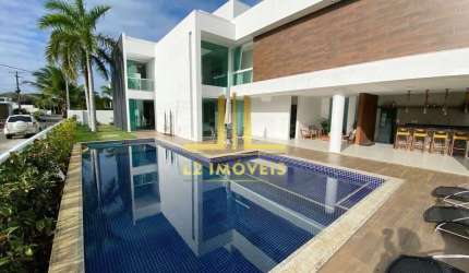 CASA DE LUXO EM CONDOMÍNIO - 7 SUÍTES - GUARAJUBA