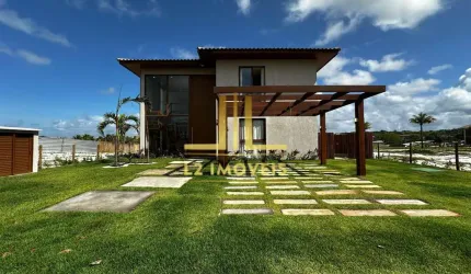 CASA LUXUOSA - 5 SUÍTES - PORTEIRA FECHADA - COSTA DO SAUÍPE