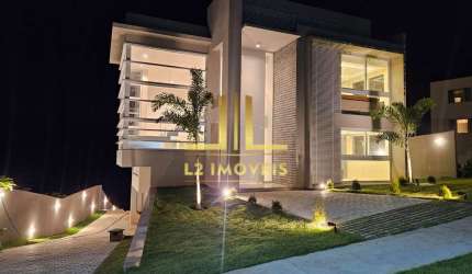 CASA LUXUOSA - 6 SUÍTES -  ALPHAVILLE LITORAL NORTE 3