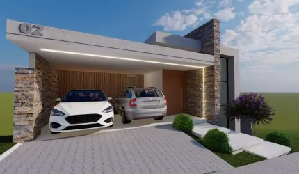 Casa com 3 quartos suítes, 217,63mº no Condomínio Estrela do Lago