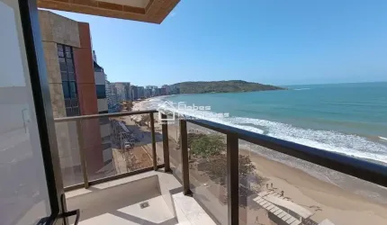Apartamento de frente para o mar da praia do morro Guarapari