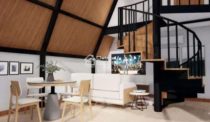 Chalé 2 Quartos sendo 1 Suíte a Venda em 48x (Em Construção) , 90m² em Buenos Aires - Guarapari - ES