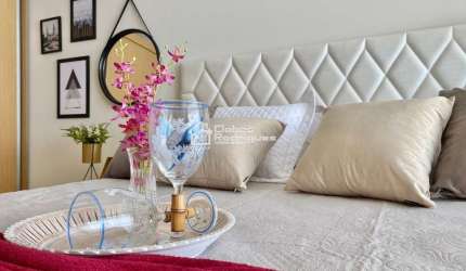 Apartamento 3 Quartos Decorado e Mobiliado de Alto Padrão na Praia do Morro