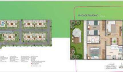 APARTAMENTO à venda, 2 quartos, 1 vaga, JARDIM PATRICIA - Uberlândia/MG