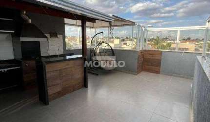 COBERTURA DUPLEX à venda, 3 quartos, 1 suíte, 2 vagas, Segismundo Pereira - Uberlândia/MG