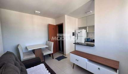 Apartamento mobiliado para locação no bairro Alto Umuarama com 2 quartos