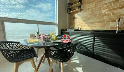 Apartamento com 2 dormitórios à venda, 77 m² por R$ 619.000,00 - Vila Atlântica - Mongaguá/SP