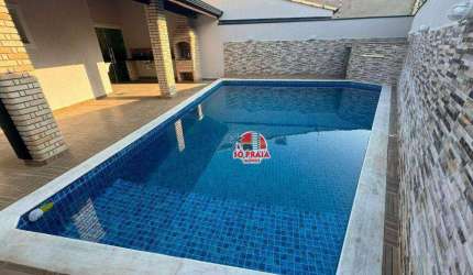 Casa com 3 dormitórios à venda, 122 m² por R$ 570.000,00 - Gaivota - Praia - Itanhaém/SP