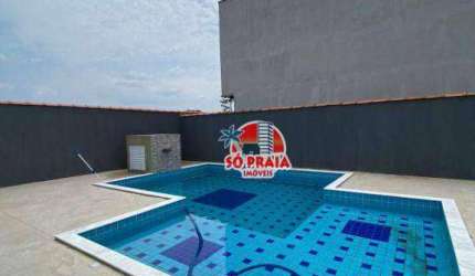 Sobrado com 2 dormitórios à venda, 74 m² por R$ 230.000,00 - Balneário Itaguaí - Mongaguá/SP