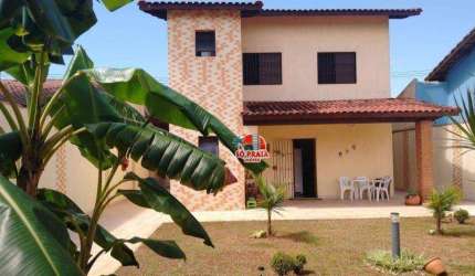 Sobrado com 3 dormitórios à venda, 225 m² por R$ 630.000,00 - Cibratel II - Itanhaém/SP
