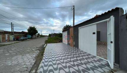 Casa com 2 dormitórios à venda, 60 m² por R$ 300.000,00 - Jussara - Mongaguá/SP