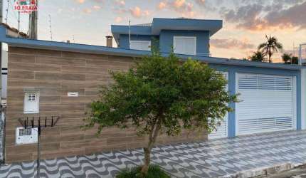 Sobrado com 4 dormitórios à venda, 190 m² por R$ 1.431.000,00 - Solemar - Praia Grande/SP