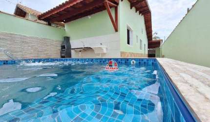 Casa à venda, 85 m² por R$ 369.900,00 - Jussara - Mongaguá/SP