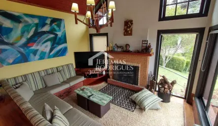 Casa com 4 dormitórios, 281 m² - Condomínio Jardim Véu da Noiva - Campos do Jordão/SP