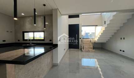 Casa com 3 dormitórios, 190 m² - Condomínio Santa Mônica - Caçapava/SP.