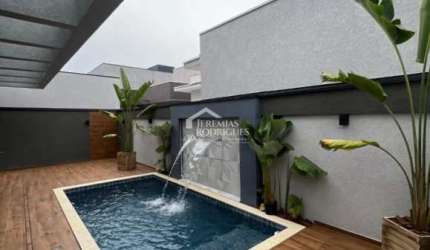 Sobrado com 4 suítes, 300 m² - Condomínio Ouro Ville - Taubaté/SP.