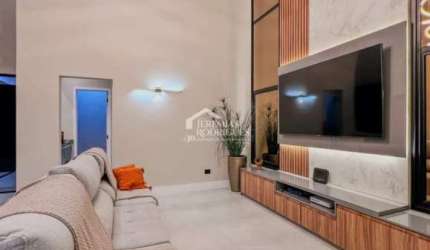Casa com 3 suítes, 210 m² - Condomínio Ouro Ville - Taubaté/SP.
