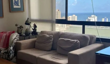 Apartamento Duplex para venda, Vista mar, com 88m², 2 suítes,