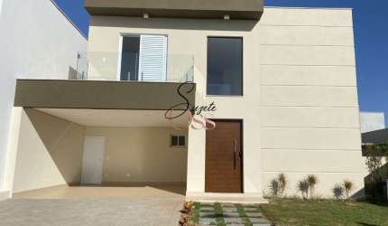 Casa em condomínio fechado com 3 quartos à venda no Taquaral, Piracicaba  por R$ 1.090.000