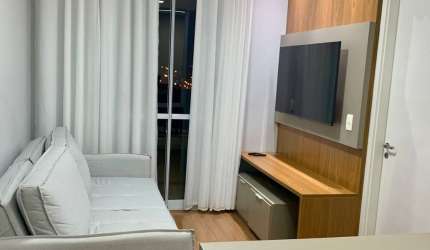 Apartamento de 1 quarto Reformado andar alto