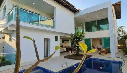 Casa em vilas do atlântico mobiliada com 5 quartos reformada energia solar