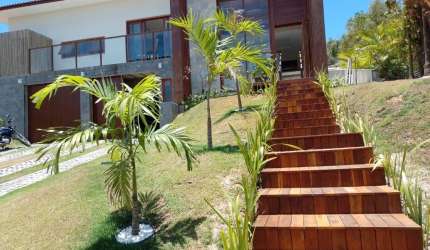 linda casa mobiliada em praia do forte com 5 suítes mobiliada decorada