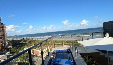 linda Cobertura em Jaguaribe com 3 quartos vista mar piscina e espaço gourmet