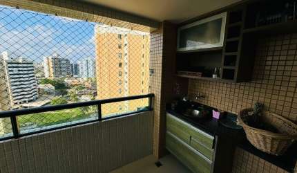 Lindo Apartamento 4 quartos em Armação no Serra do Mar nascente reformado com varanda 2 vagas