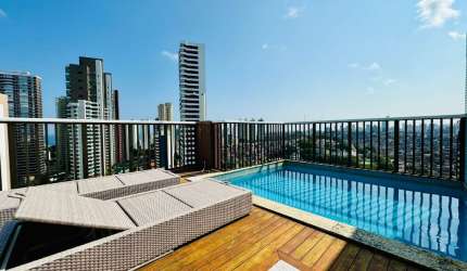 Cobertura no Horto Florestal com 3 suítes área gourmet e piscina