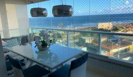 Apartamento de 2 quartos no Felice Pituaçu vista mar reformado e 2 vagas