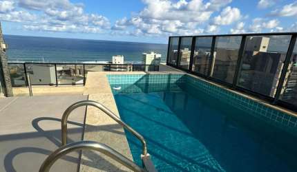 Cobertura a venda em Armação no Mar de Lungúria 4 suites reformada vista mar