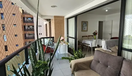 Apartamento a venda em Alphaville 3 quartos e varanda gourmet no Palm Ville