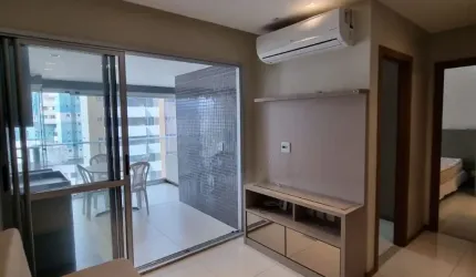Apartamento a venda no Itaigara 2 quartos com varanda gourmet e mobiliado no Neo Itaigara
