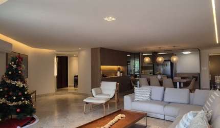 Apartamento a venda em ondina com 3 suites mobiliado e alto padrão