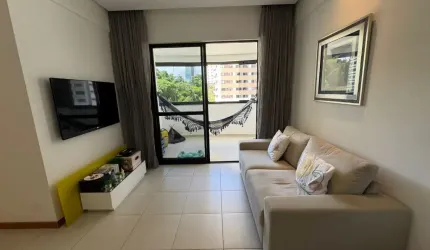 Apartamento a venda no stiep com 3 quartos varanda e armarios no salvador privilege club