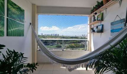 Apartamento a venda no parque bela vista com 2 quartos varanda armarios e 2 vagas