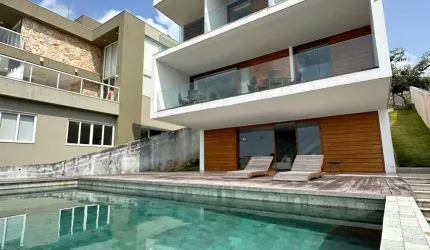 Casa a venda em alphaville 2 com 4 suites piscina e área gourmet