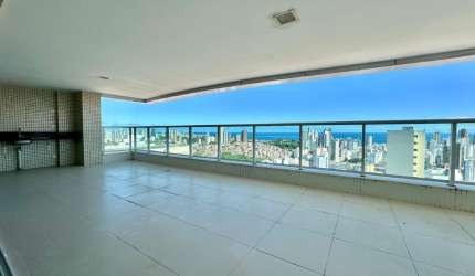 Apartamento a venda no riservetto graça com 4 suites vista mar