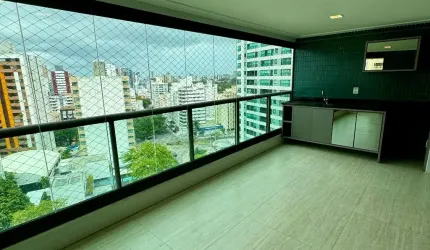 Apartamento a venda no caminho das árvores com 2 suites closet na alameda dos sombreiros