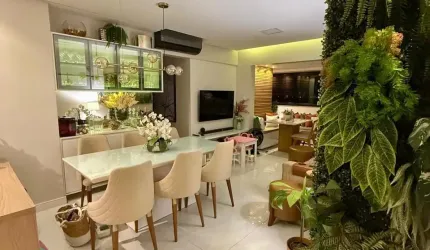 Apartamento a venda em armação com 3 quartos reformado varanda gourmet e 2 vagas
