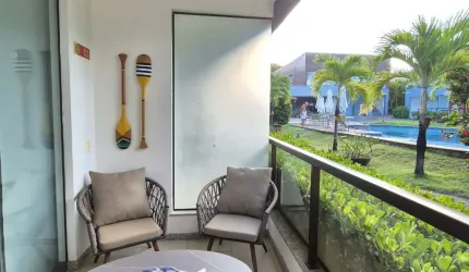 Village a venda em imbassai com 3 quartos e mobiliado